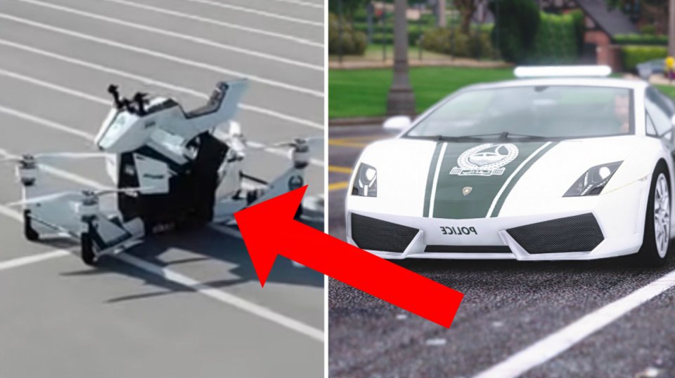 Létající dubajská policie